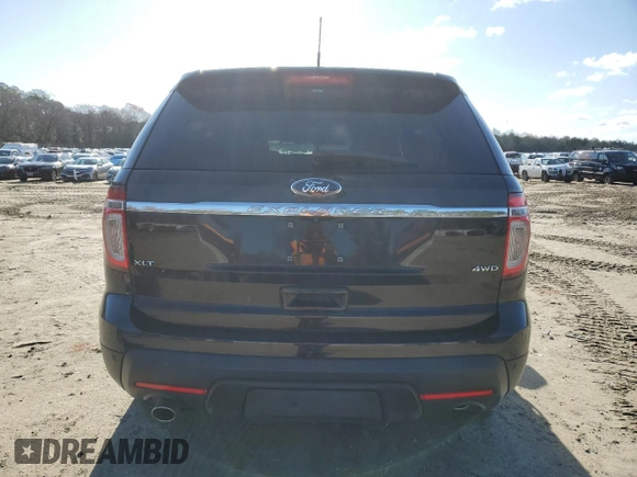 2013 Ford Explorer XLT with VIN 1FM5K8D81DGB56586, listed as a Copart auction lot 49843835 with Not Provided miles and Salvage Title. Bid and sale history available at DreamBid. Image 6.