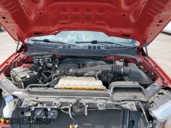 2021 Ford F-150 XL with VIN 1FTMF1CB1MKE96164, listed as a Copart auction lot 59530755 with Not provided miles and Salvage title. Bid and sale history available at DreamBid. Image 11.