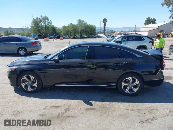 2018 Honda Accord EX with VIN 1HGCV1F49JA019822, listed as a IAAI auction lot 41761969 with 112,507 mi miles and . Bid and sale history available at DreamBid. Image 14.