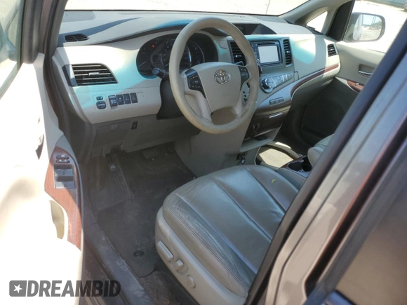 2014 Toyota Sienna XLE with VIN 5TDYK3DC6ES473747, listed as a Copart auction lot 53828345 with 251,390 mi miles and Clean Title. Bid and sale history available at carsss.com. Image 8.