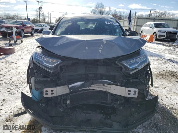 2022 Honda CR-V Hybrid EX with VIN 5J6RT6H57NL012762, listed as a Copart auction lot 87577505 with 180,163 mi miles and Salvage Title. Bid and sale history available at carsss.com. Image 5.