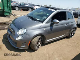 2013 FIAT 500 Abarth with VIN 3C3CFFJHXDT670347, listed as a Copart auction lot 66033844 with 134,082 mi miles and Clean Title. Bid and sale history available at carsss.com. Image 1.