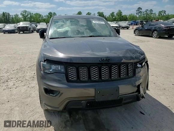 2021 Jeep Grand Cherokee Laredo E with VIN 1C4RJEAG5MC543796, listed as a Copart auction lot 53106015 with 69,193 mi miles and Salvage title. Bid and sale history available at DreamBid. Image 12.