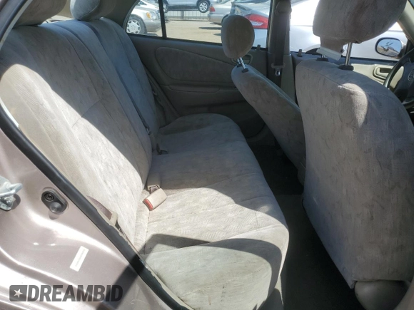 1998 Toyota Corolla VE with VIN 1NXBR18E6WZ080700, listed as a Copart auction lot 58605135 with 214,928 mi miles and Salvage title. Bid and sale history available at DreamBid. Image 10.