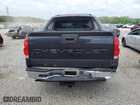 2004 Chevrolet Avalanche Z66 with VIN 3GNEC12T84G329726, listed as a Copart auction lot 53711845 with 189,619 mi miles and Clean title. Bid and sale history available at DreamBid. Image 6.