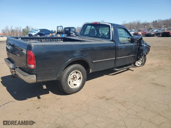 1998 Ford F-150 Standard with VIN 1FTRF18L7WNA73159, listed as a Copart auction lot 48682685 with 71,261 mi miles and Salvage Title. Bid and sale history available at carsss.com. Image 3.