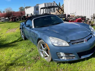 2007 Saturn Sky with VIN 1G8MB35B77Y138485, listed as a Copart auction lot 46497125 with 90,075 mi miles and Salvage Title. Bid and sale history available at carsss.com. Image 1.