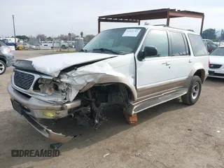 1997 Ford Explorer XLT with VIN 1FMDU32PXVUD36915, listed as a IAAI auction lot 41421762 with 109,168 mi miles and . Bid and sale history available at DreamBid. Image 2.