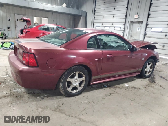 2004 Ford Mustang Standard with VIN 1FAFP40434F127429, listed as a Copart auction lot 46753735 with 178,897 mi miles and Non Repairable. Bid and sale history available at carsss.com. Image 3.