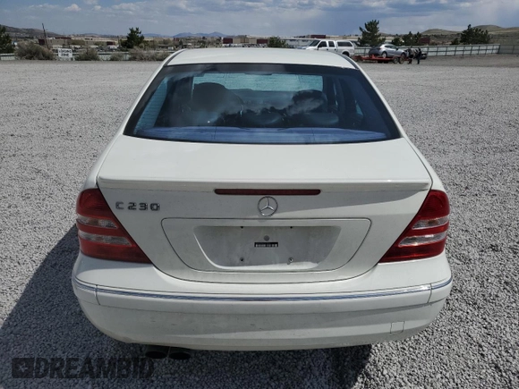 2007 Mercedes-Benz C 230 Sport with VIN WDBRF52H37F916909, listed as a Copart auction lot 52829765 with 152,660 mi miles and Salvage Title. Bid and sale history available at DreamBid. Image 6.