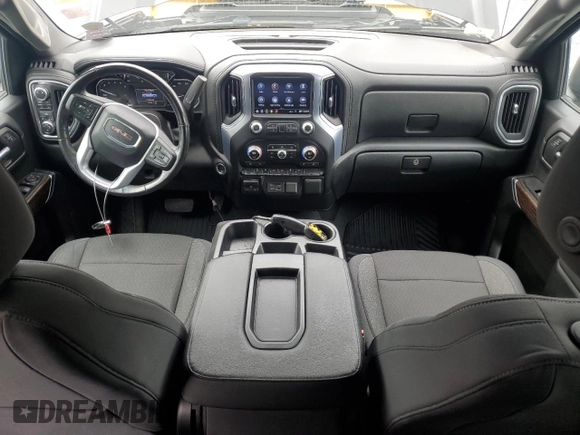 2019 GMC Sierra 1500 SLE z VIN 1GTR9BED3KZ210093, wystawiony jako Copart lot #57950595 z przebiegiem 53 968 mil mil oraz Szkoda całkowita • Salvage title. Historia ofert i sprzedaży dostępna na DreamBid. Obrazek 8.