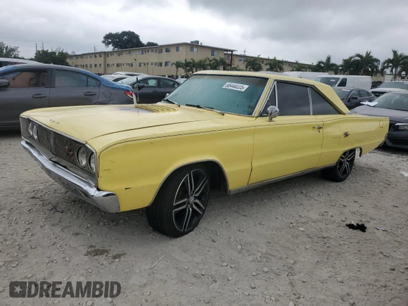1967 Dodge Charger z VIN WS23L71170139, wystawiony jako Copart lot #88448225 z przebiegiem 803 633 mil mil oraz Szkoda całkowita • Salvage title. Historia ofert i sprzedaży dostępna na DreamBid. Obrazek 1.
