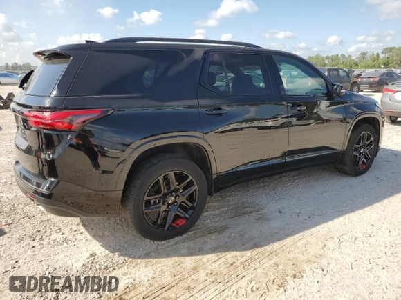 2022 Chevrolet Traverse Premier with VIN 1GNERKKWXNJ186552, listed as a Copart auction lot 72372654 with 0 mi miles and Salvage Title. Bid and sale history available at carsss.com. Image 3.