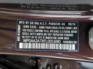 2015 Porsche Panamera 4 z VIN WP0AA2A7XFL001690, wystawiony jako Copart lot #40765024 z przebiegiem 86 770 mil mil oraz . Historia ofert i sprzedaży dostępna na DreamBid. Obrazek 12.