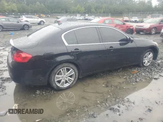 2015 Infiniti Q40 with VIN JN1CV6ARXFM520239, listed as a Copart auction lot 73109394 with 0 mi miles and Salvage Title. Bid and sale history available at carsss.com. Image 3.