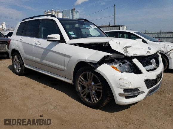 2015 Mercedes-Benz GLK 350 with VIN WDCGG8JB9FG395167, listed as a Copart auction lot 53738904 with 102,778 mi miles and Salvage Title. Bid and sale history available at DreamBid. Image 4.