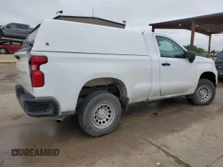 2023 Chevrolet Silverado 1500 Work Truck with VIN 3GCNAAEK0PG354402, listed as a Copart auction lot 51709215 with 81,714 mi miles and Clean Title. Bid and sale history available at carsss.com. Image 3.