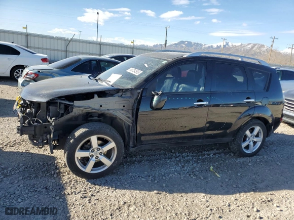 2007 Mitsubishi Outlander XLS with VIN JA4MS41X67U010916, listed as a Copart auction lot 49734595 with 149,915 mi miles and Salvage Title. Bid and sale history available at carsss.com. Image 1.