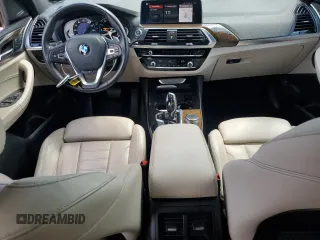 2019 BMW X3 sDrive30i with VIN 5UXTR7C56KLF27949, listed as a Copart auction lot 54762165 with 88,414 mi miles and Salvage Title. Bid and sale history available at DreamBid. Image 8.