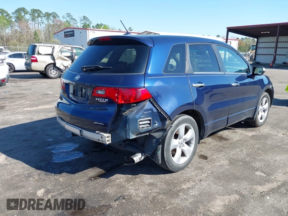 2009 Acura RDX with VIN 5J8TB18249A003611, listed as a IAAI auction lot 41781094 with 168,259 mi miles and . Bid and sale history available at carsss.com. Image 4.