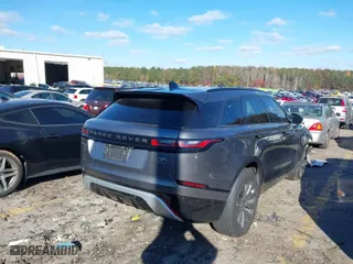2018 Land Rover Range Rover Velar R-Dynamic SE with VIN SALYL2RN3JA734947, listed as a IAAI auction lot 40927989 with 82,713 mi miles. Bid and sale history available at carsss.com. Image 4.