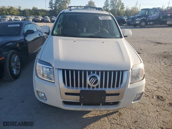2009 Mercury Mariner Premier with VIN 4M2CU97G39KJ25322, listed as a Copart auction lot 75443854 with 112,050 mi miles and Salvage Title. Bid and sale history available at carsss.com. Image 5.