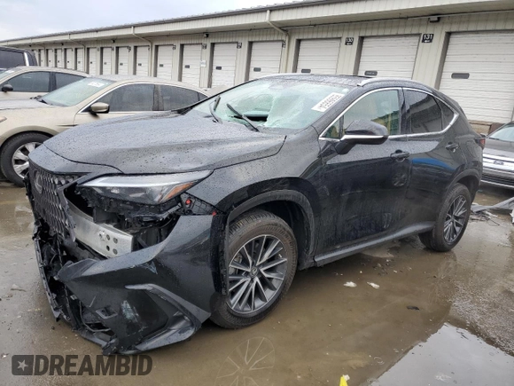2023 Lexus NX with VIN 2T2AKCEZ4PC012574, listed as a Copart auction lot 85996654 with 18,537 mi miles and Salvage Title. Bid and sale history available at carsss.com. Image 1.