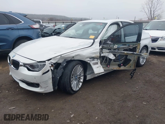 2014 BMW 3 Series 335i with VIN WBA3A9G50ENS65136, listed as a IAAI auction lot 41504021 with 60,892 mi miles. Bid and sale history available at carsss.com. Image 20.