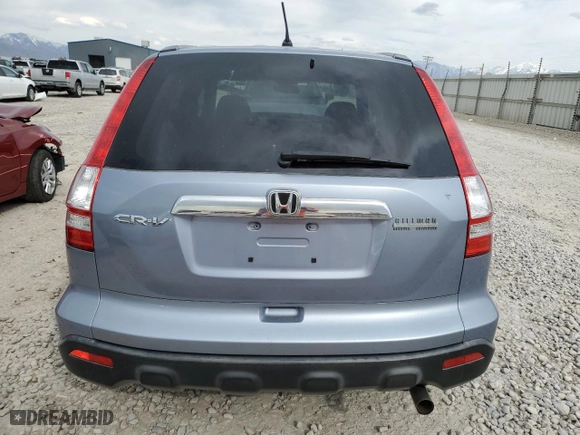 2007 Honda CR-V EX with VIN JHLRE38597C076564, listed as a Copart auction lot 51063125 with 0 mi miles and Salvage Title. Bid and sale history available at carsss.com. Image 6.