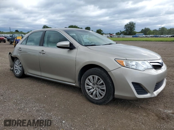 2014 Toyota Camry L with VIN 4T1BF1FK9EU468360, listed as a Copart auction lot 62743544 with 83,706 mi miles and Salvage Title. Bid and sale history available at carsss.com. Image 4.