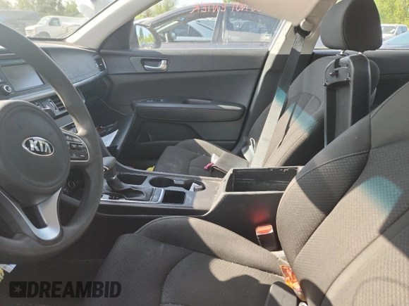 2017 Kia Optima LX with VIN 5XXGT4L31HG152205, listed as a Copart auction lot 59328535 with Not provided miles and Salvage title. Bid and sale history available at DreamBid. Image 7.