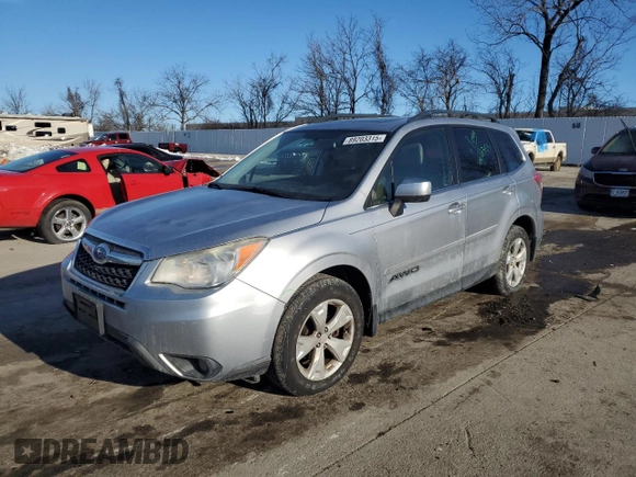 2014 Subaru Forester 2.5i Limited with VIN JF2SJAHC6EH536603, listed as a Copart auction lot 89203315 with 125,286 mi miles and Salvage Title. Bid and sale history available at carsss.com. Image 1.