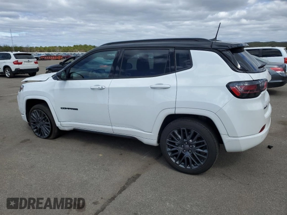 2023 Jeep Compass Limited with VIN 3C4NJDCN3PT552039, listed as a Copart auction lot 52554215 with 11,182 mi miles and Salvage Title. Bid and sale history available at DreamBid. Image 2.