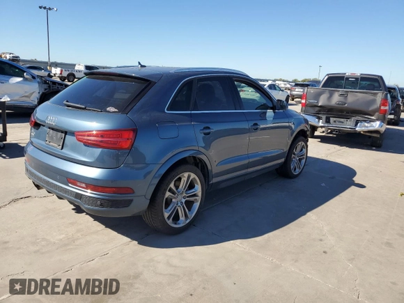 2016 Audi Q3 Prestige z VIN WA1FFCFS1GR010409, wystawiony jako Copart lot #81065394 z przebiegiem Nie podano mil oraz Szkoda całkowita • Salvage title. Historia ofert i sprzedaży dostępna na DreamBid. Obrazek 3.