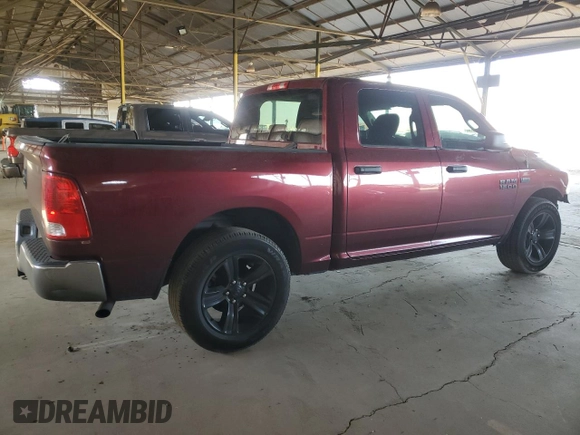 2018 Ram 1500 Tradesman with VIN 3C6RR6KT9JG118351, listed as a Copart auction lot 47204225 with 107,356 mi miles and Salvage title. Bid and sale history available at DreamBid. Image 3.