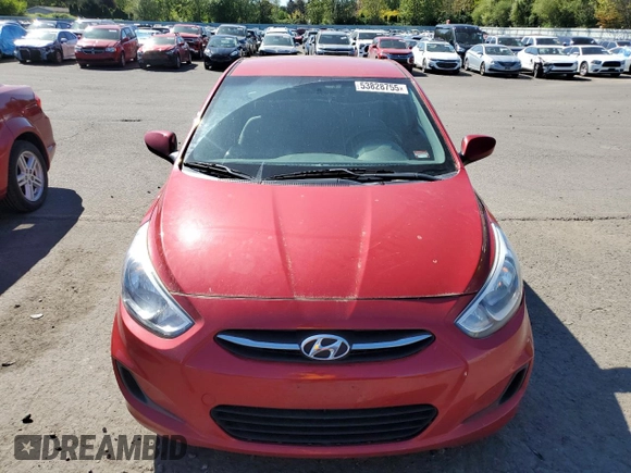 2016 Hyundai Accent SE with VIN KMHCT5AE9GU279863, listed as a Copart auction lot 53828755 with 102,473 mi miles and Clean Title. Bid and sale history available at carsss.com. Image 5.