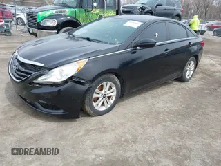 2011 Hyundai Sonata GLS with VIN 5NPEB4AC9BH022066, listed as a IAAI auction lot 41953818 with 185,249 mi miles and . Bid and sale history available at carsss.com. Image 2.