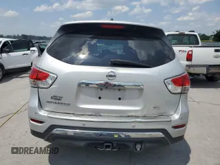 2016 Nissan Pathfinder SL with VIN 5N1AR2MN7GC604256, listed as a Copart auction lot 59204855 with 224,594 mi miles and Salvage title. Bid and sale history available at DreamBid. Image 6.