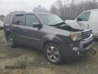 2015 Honda Pilot SE with VIN 5FNYF4H33FB078807, listed as a Copart auction lot 86522004 with 132,320 mi miles and Salvage Title. Bid and sale history available at DreamBid. Image 4.
