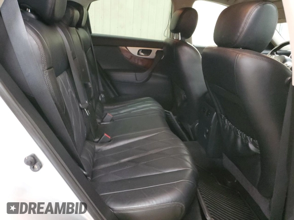 2012 Infiniti FX with VIN JN8AS1MW2CM153273, listed as a Copart auction lot 49504415 with 134,649 mi miles and Salvage Title. Bid and sale history available at carsss.com. Image 10.