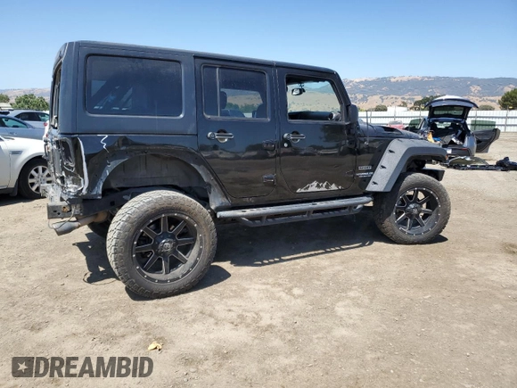 2017 Jeep Wrangler Unlimited Sport with VIN 1C4BJWDG3HL683354, listed as a Copart auction lot 63024845 with 52,813 mi miles and Salvage title. Bid and sale history available at DreamBid. Image 3.