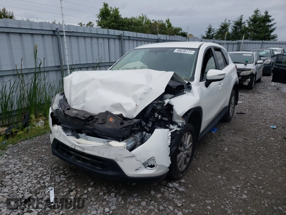 2016 Mazda CX-5 Sport with VIN JM3KE4BY2G0813636, listed as a Copart auction lot 51451863 with 120,336 mi miles and Non repairable. Bid and sale history available at DreamBid. Image 2.