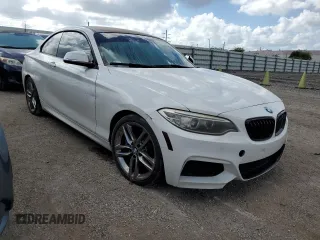 2015 BMW 2 Series 228i with VIN WBA1F5C52FV256611, listed as a Copart auction lot 49412993 with 0 mi miles. Bid and sale history available at carsss.com. Image 4.