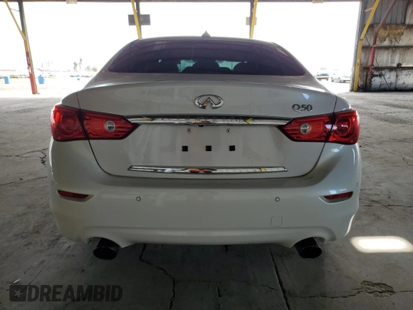 2017 Infiniti Q50 Premium with VIN JN1EV7AP9HM735109, listed as a Copart auction lot 51840745 with 95,507 mi miles and Salvage Title. Bid and sale history available at DreamBid. Image 6.