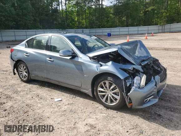 2017 Infiniti Q50 Signature Edition z VIN JN1EV7AR4HM838908, wystawiony jako Copart lot #56947255 z przebiegiem 122 764 mil mil oraz Czysty tytuł • Clean title. Historia ofert i sprzedaży dostępna na DreamBid. Obrazek 4.