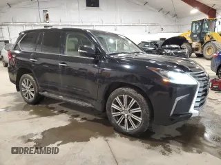 2017 Lexus LX with VIN JTJHY7AX2H4227448, listed as a Copart auction lot 42993885 with 110,846 mi miles and Salvage Title. Bid and sale history available at carsss.com. Image 4.