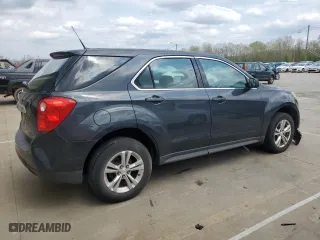2012 Chevrolet Equinox LS with VIN 2GNALBEK8C1255187, listed as a Copart auction lot 53187145 with 185,711 mi miles and Clean Title. Bid and sale history available at carsss.com. Image 3.