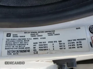 2006 Hummer H3 with VIN 5GTDN136768268748, listed as a Copart auction lot 81366954 with 195,547 mi miles and Salvage Title. Bid and sale history available at carsss.com. Image 15.
