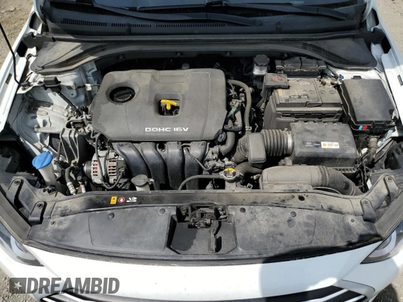 2018 Hyundai Elantra SEL with VIN 5NPD84LF9JH236846, listed as a Copart auction lot 55521955 with 86,888 mi miles and Salvage Title. Bid and sale history available at DreamBid. Image 11.