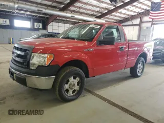 2013 Ford F-150 XL z VIN 1FTMF1CM5DKG20907, wystawiony jako Copart lot #57873985 z przebiegiem 91 127 mil mil oraz Czysty tytuł • Clean title. Historia ofert i sprzedaży dostępna na DreamBid. Obrazek 1.